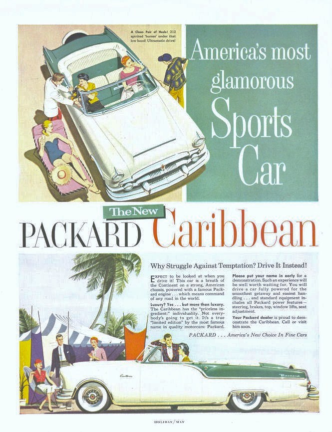 1954 American Auto Advertising
